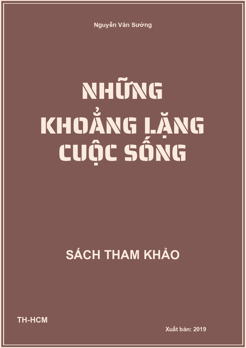 Những khoẳng lặng cuộc sống