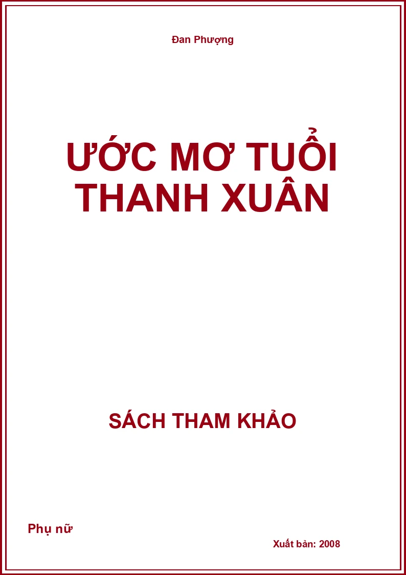 Ước mơ tuổi thanh xuân