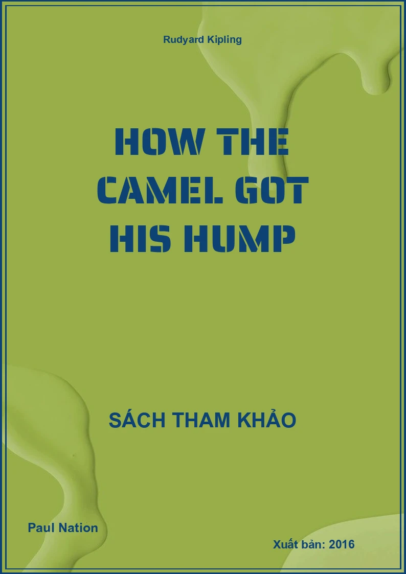 How The Camel Got His Hump