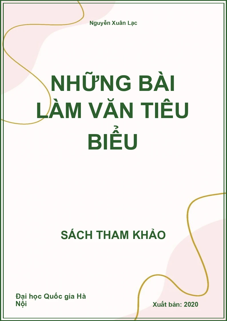 Những bài làm văn tiêu biểu