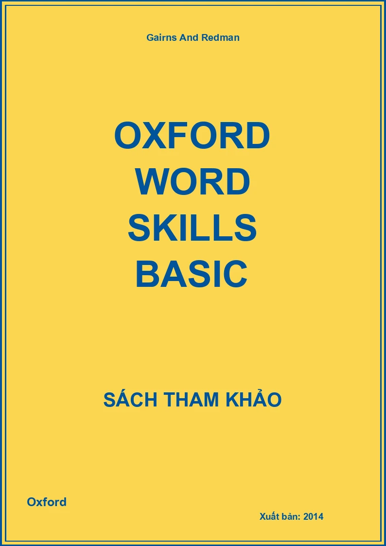 Oxford Word Skills Basic