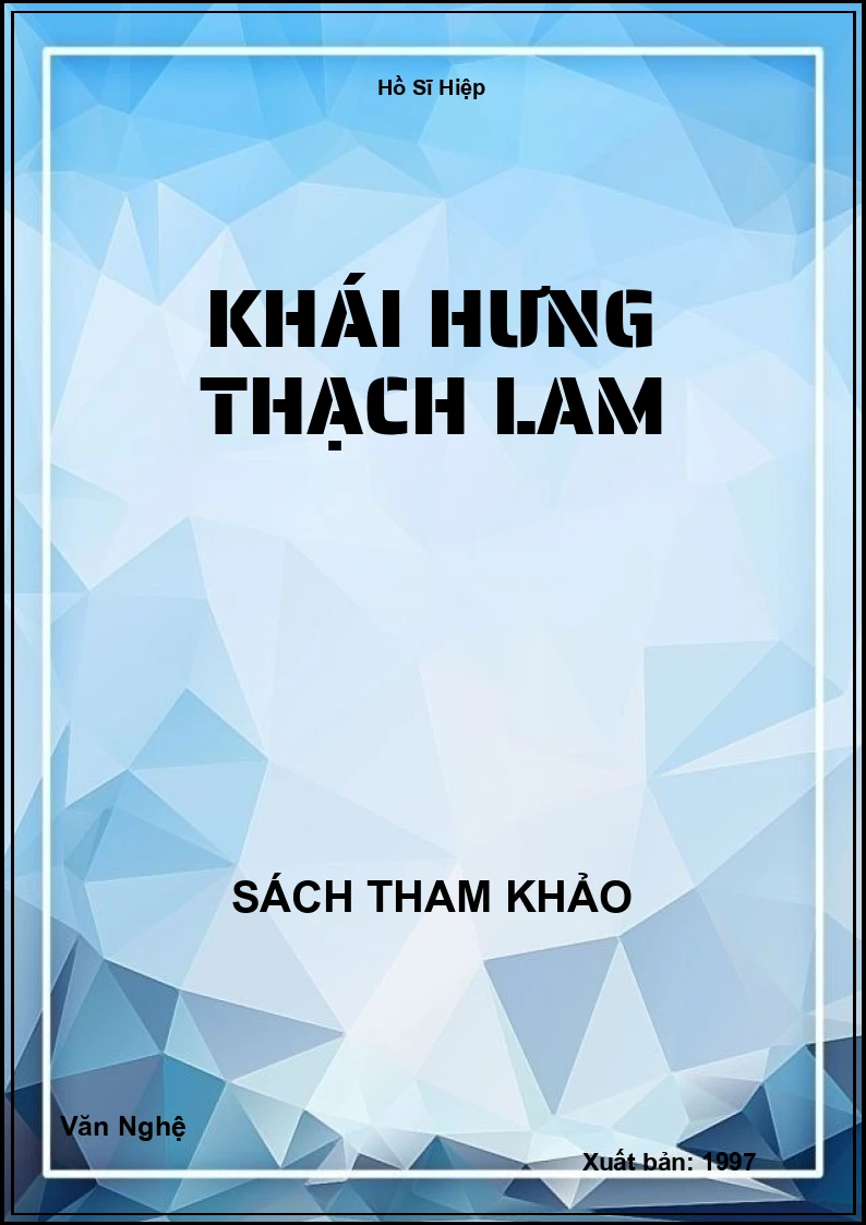 Khái hưng thạch lam
