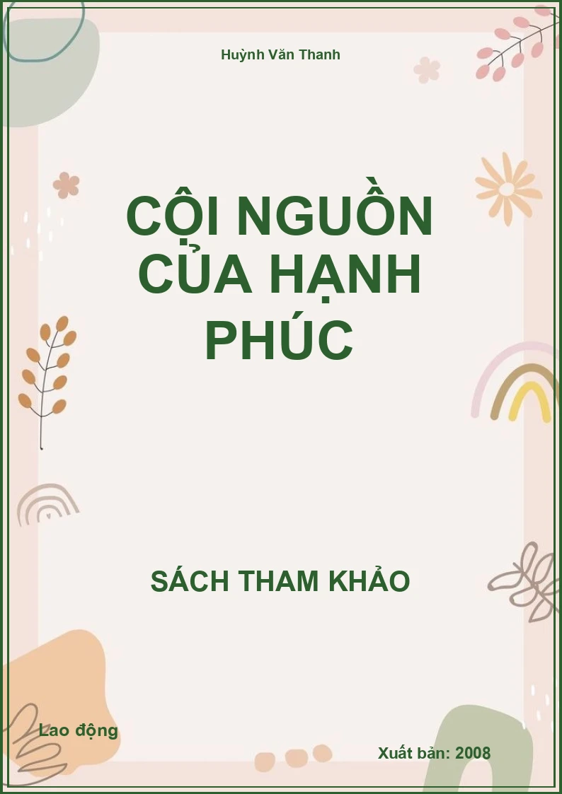 Cội nguồn của hạnh phúc