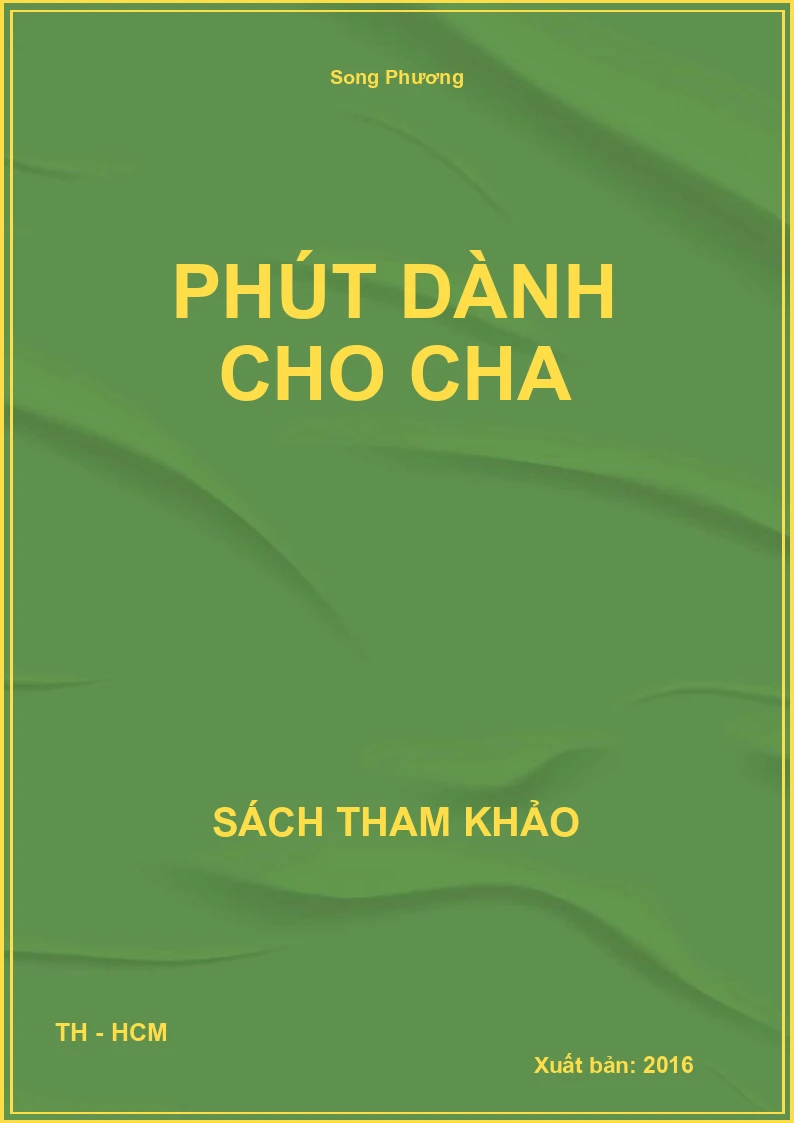 Phút dành cho cha