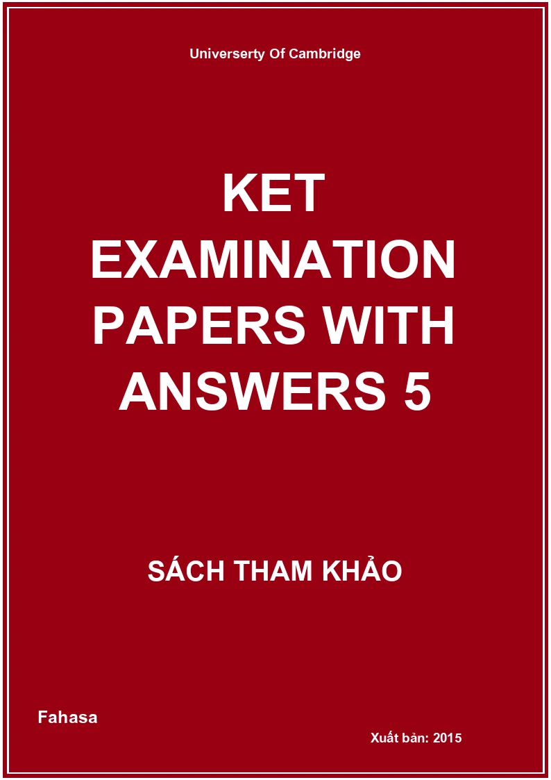 Ket Examination Papers With Answers 5