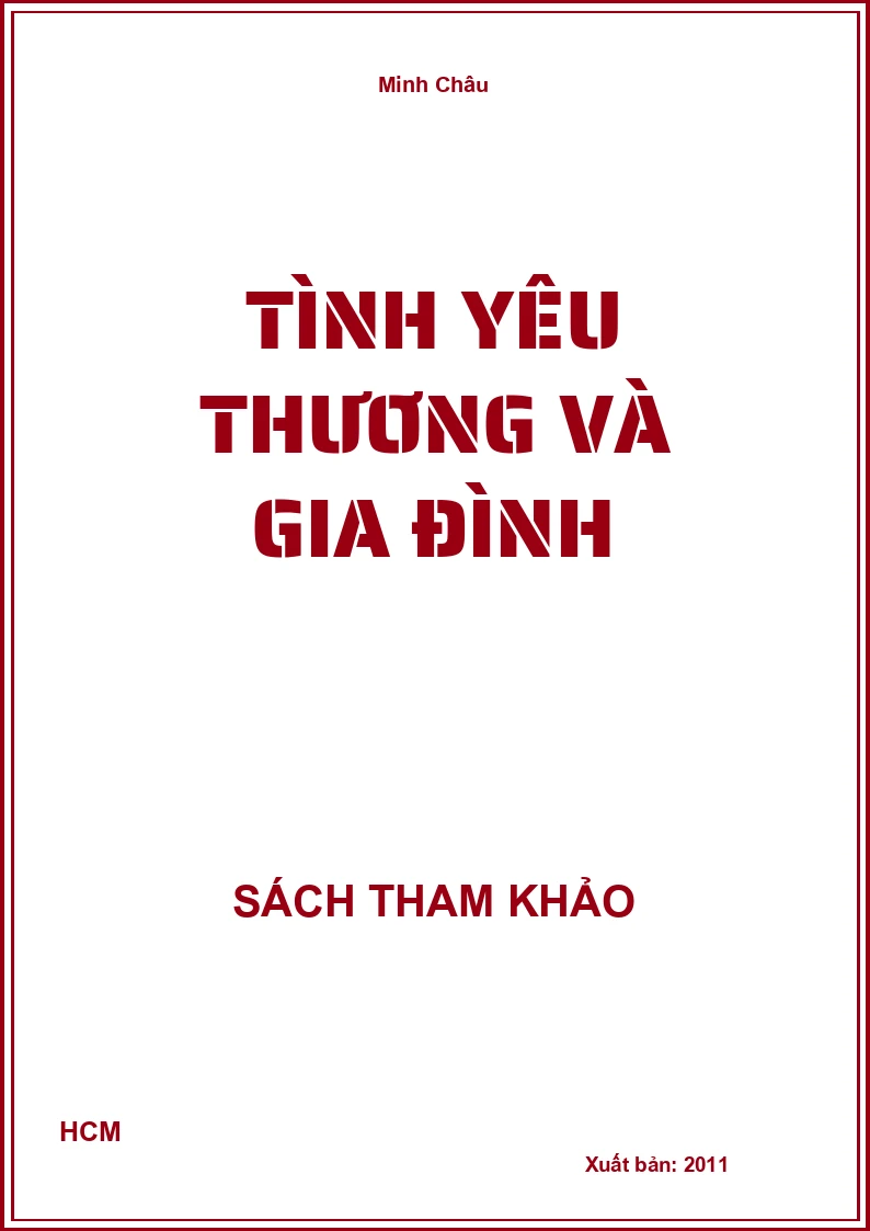 Tình yêu thương và gia đình