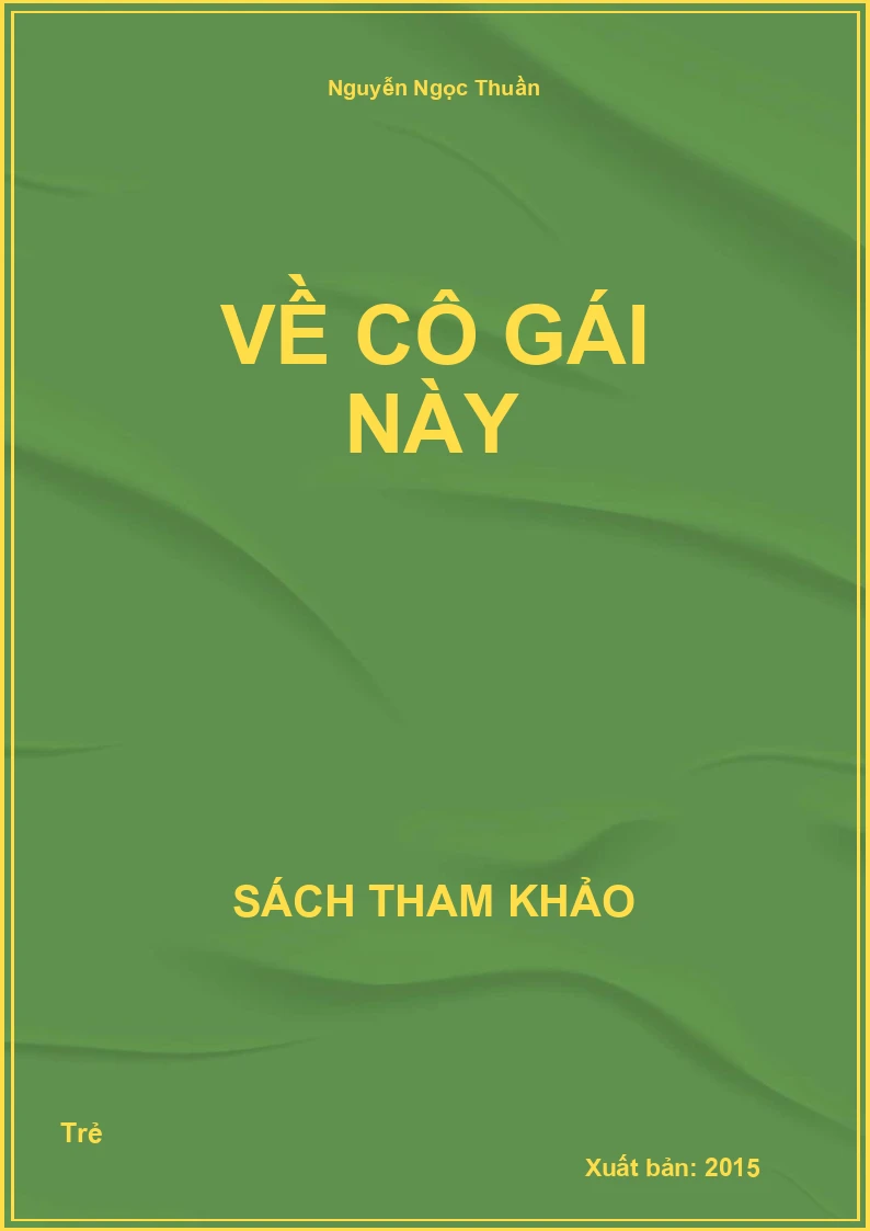 Về cô gái này