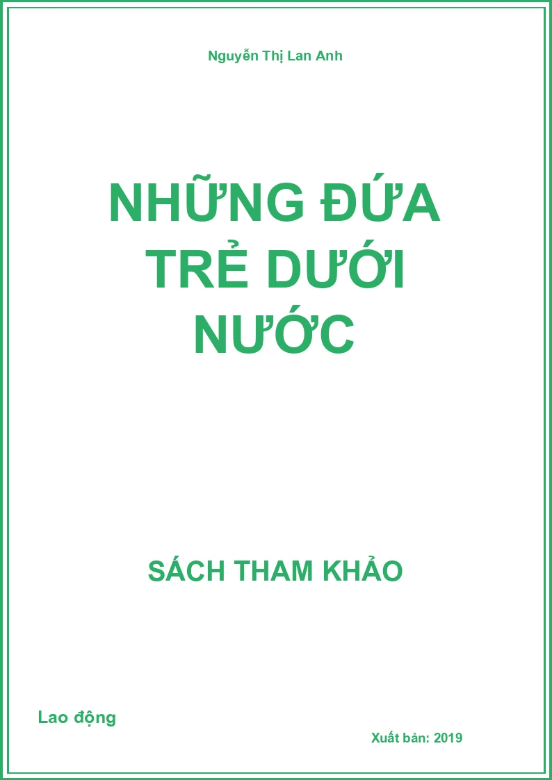 Những đứa trẻ dưới nước