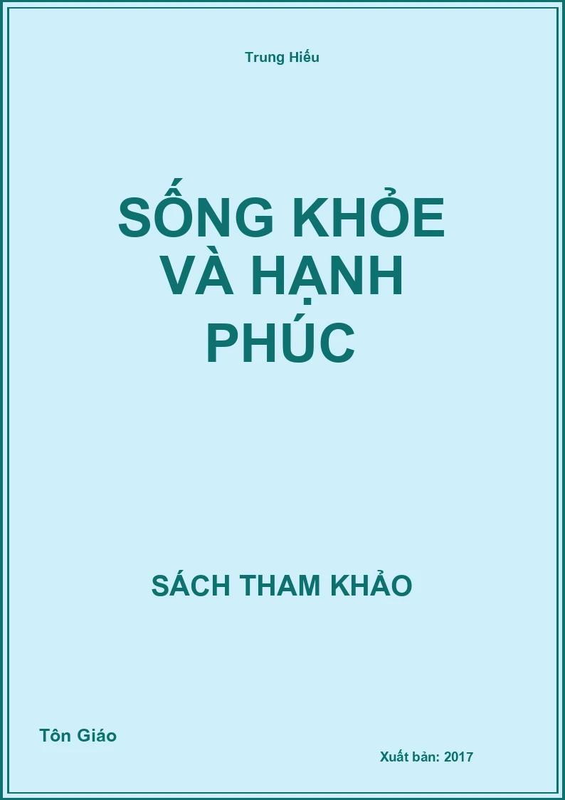 Sống khỏe và hạnh phúc