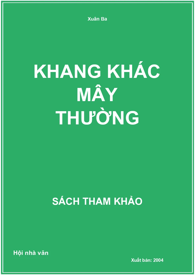 Khang khác mây thường