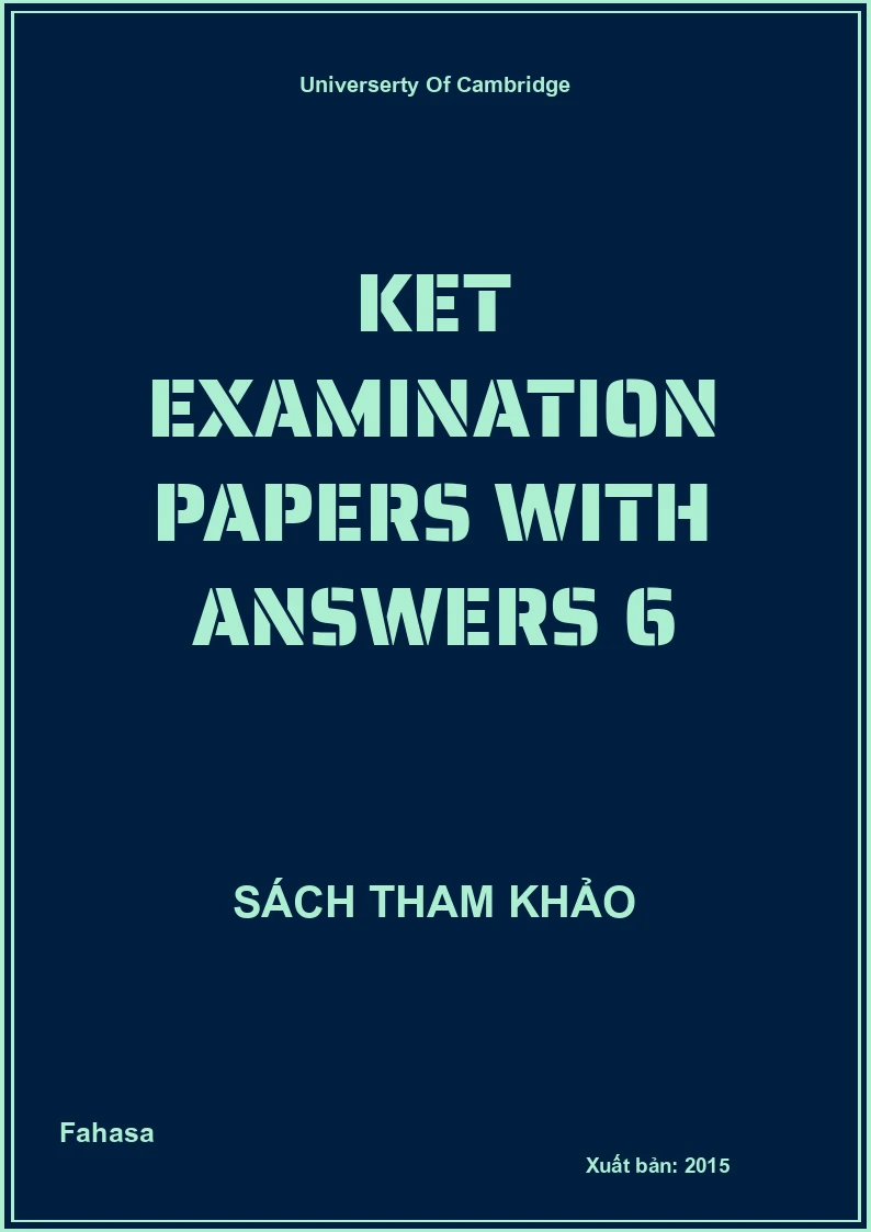 Ket Examination Papers With Answers 6