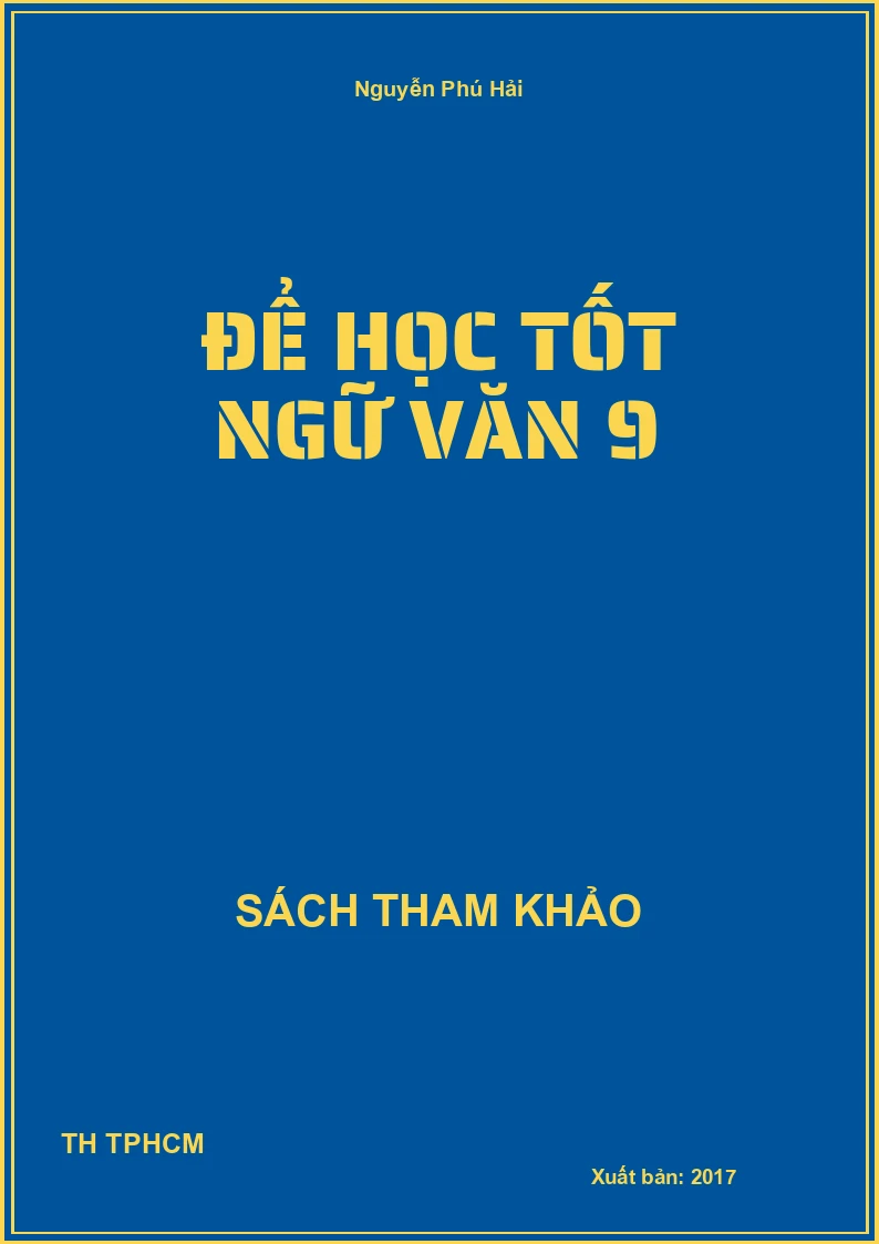 Để Học Tốt Ngữ Văn 9