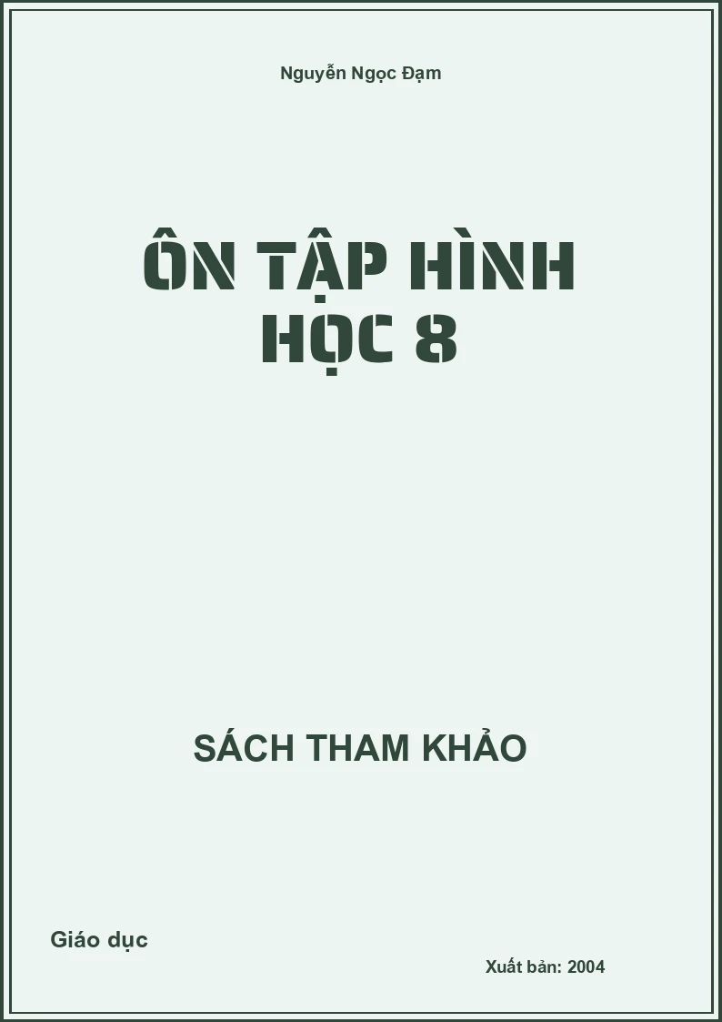 Ôn tập hình học 8