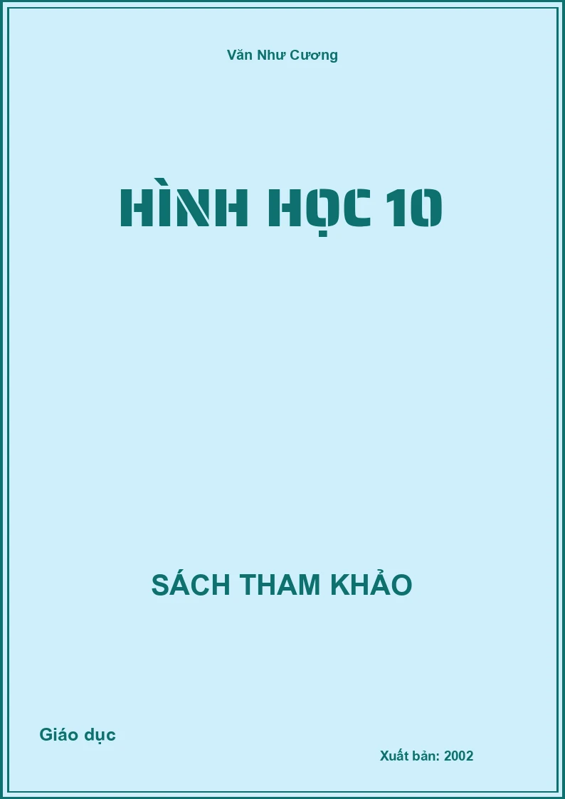Hình Học 10