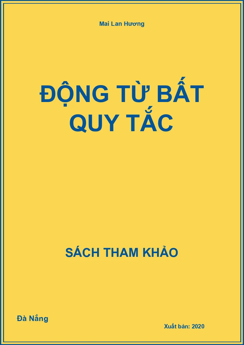 Động từ bất quy tắc