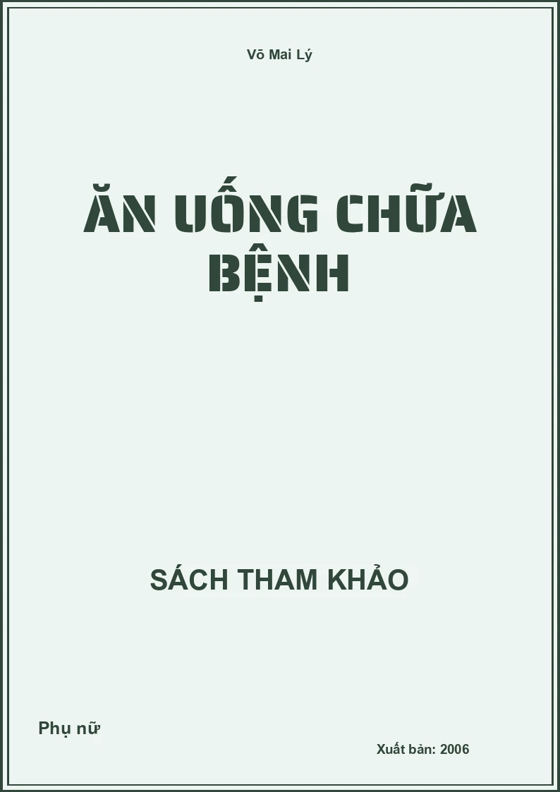 Ăn uống chữa bệnh