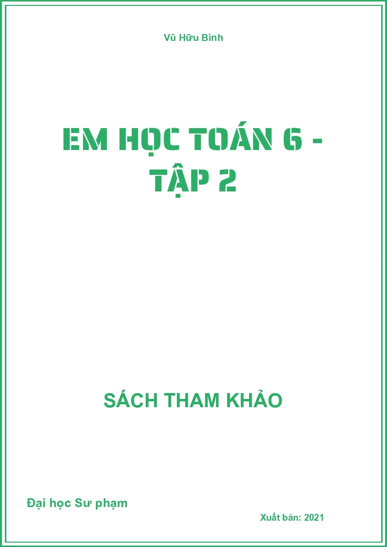 Em Học Toán 6 - tập 2