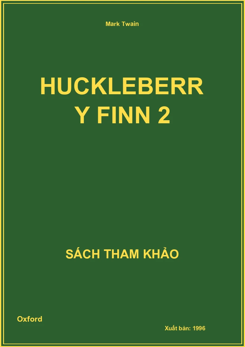 Huckleberry Finn 2