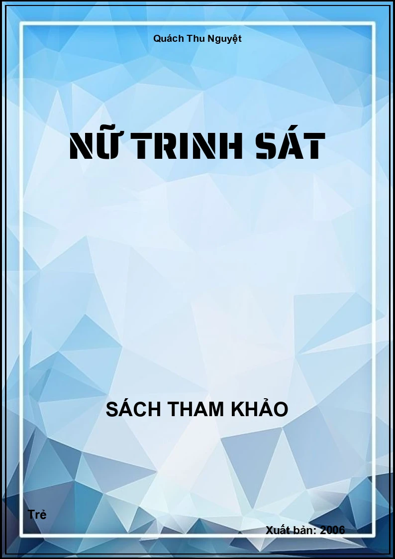 Nữ Trinh Sát