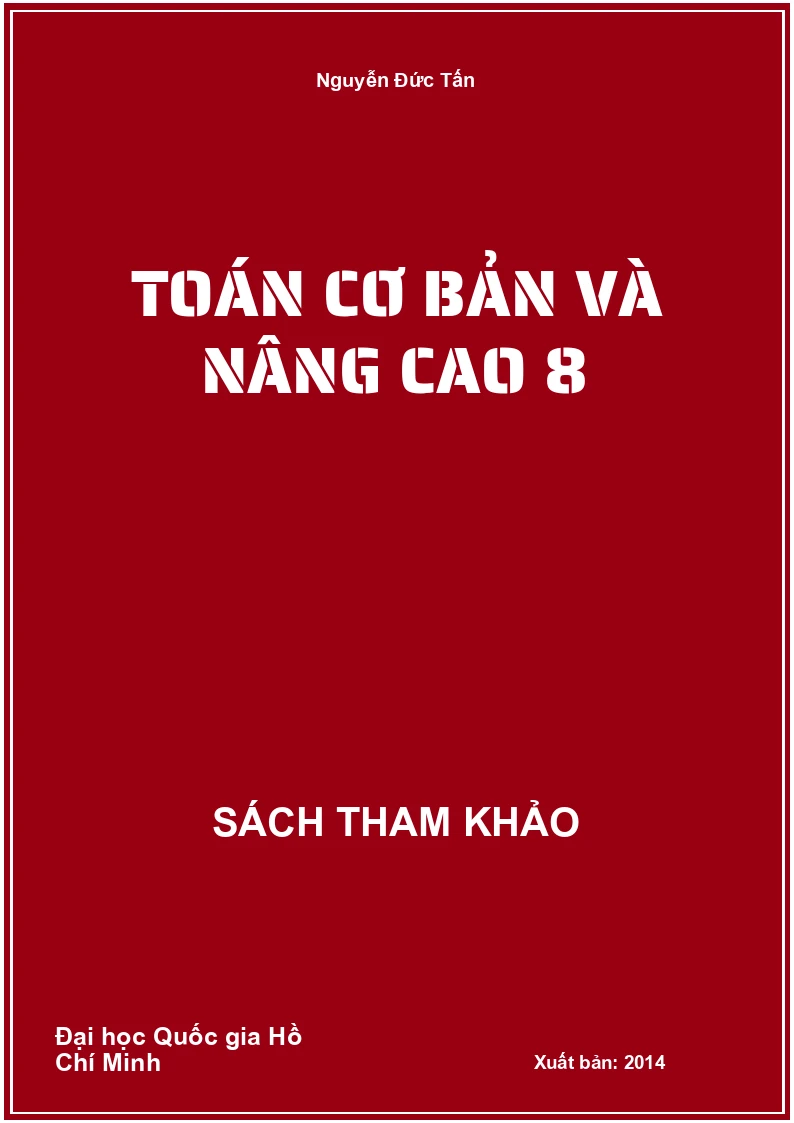 Toán cơ bản và nâng cao 8