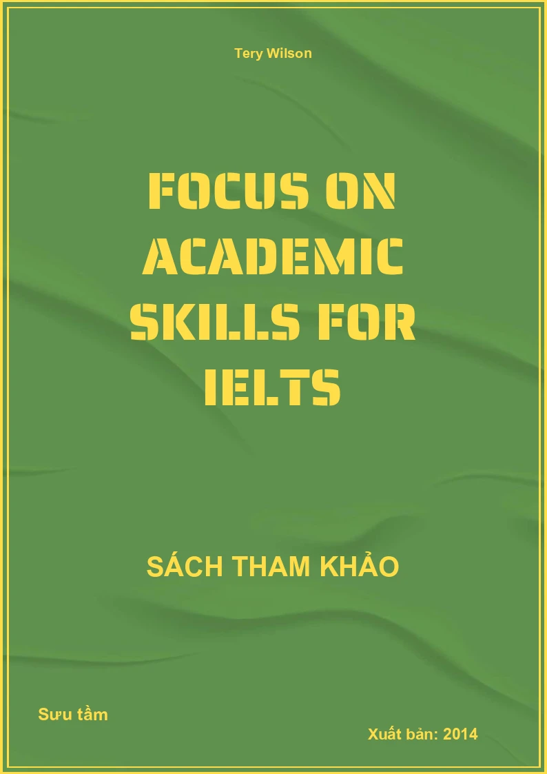 Focus On Academic Skills For Ielts