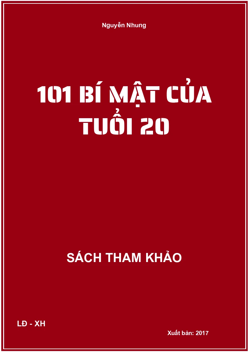 101 Bí mật của tuổi 20