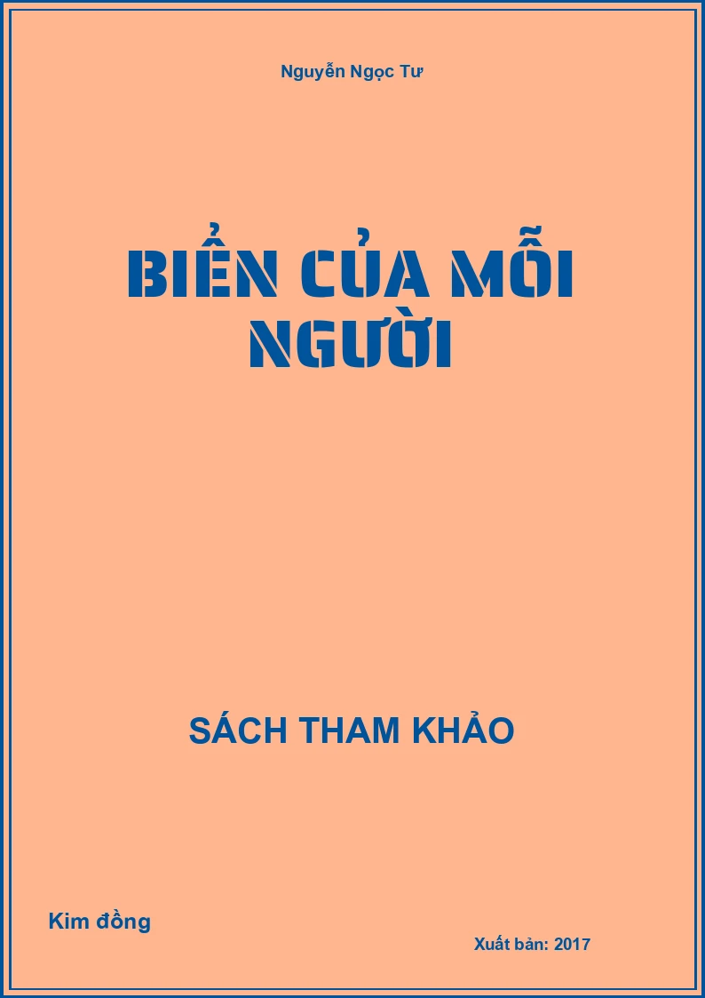 Biển của mỗi người