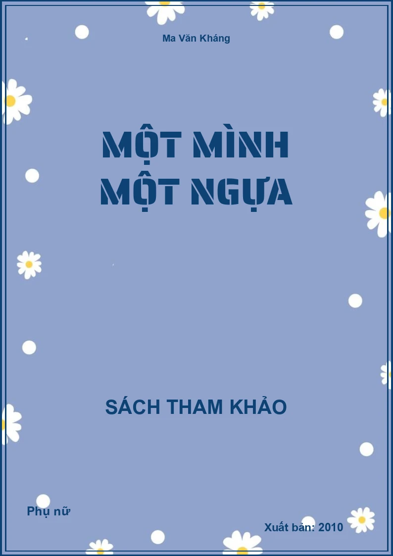Một mình một ngựa