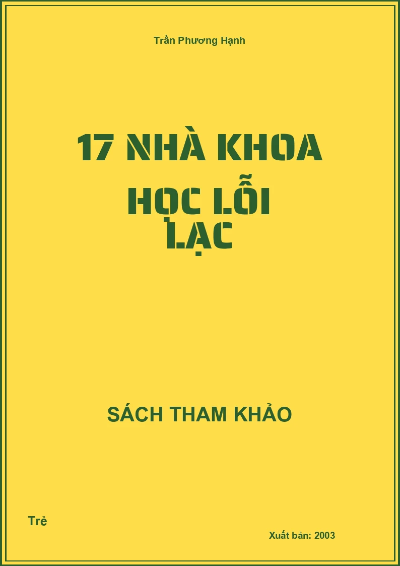 17 nhà khoa học lỗi lạc