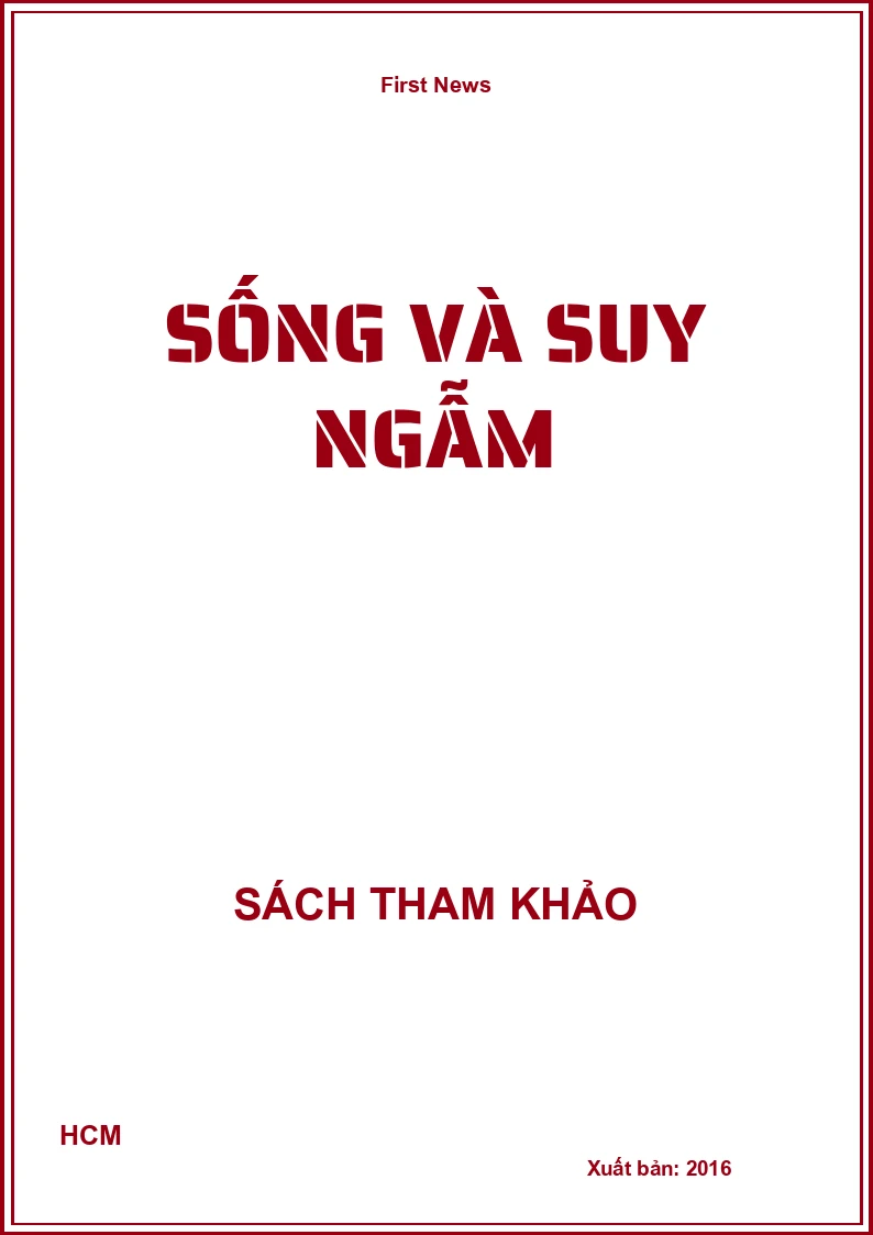 Sống và suy ngẫm
