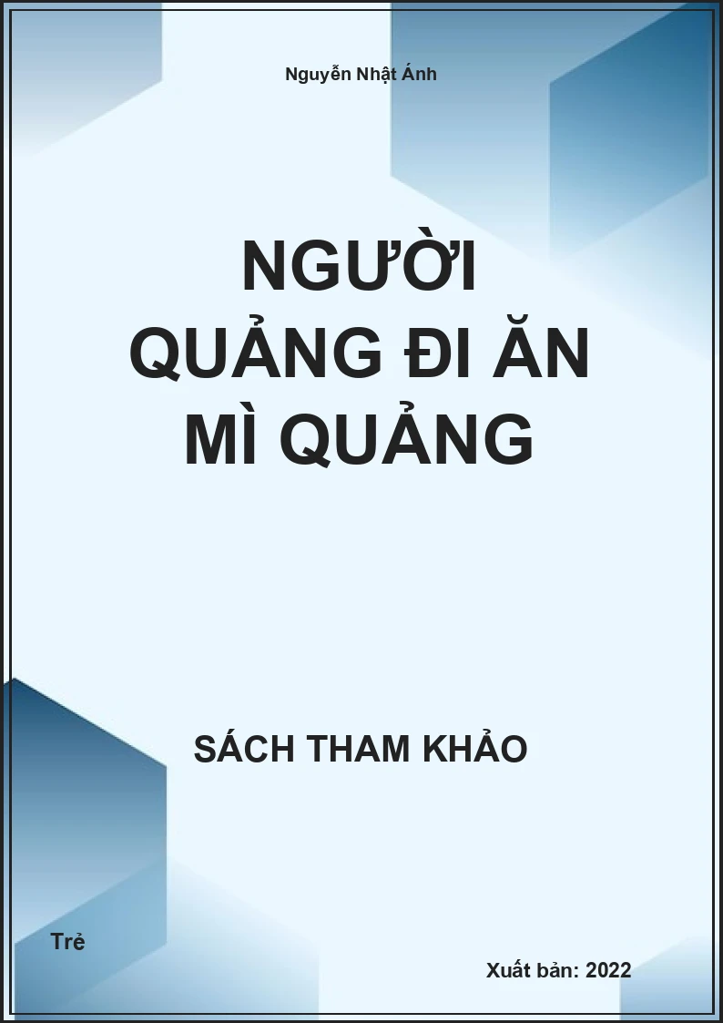 Người quảng đi ăn mì quảng