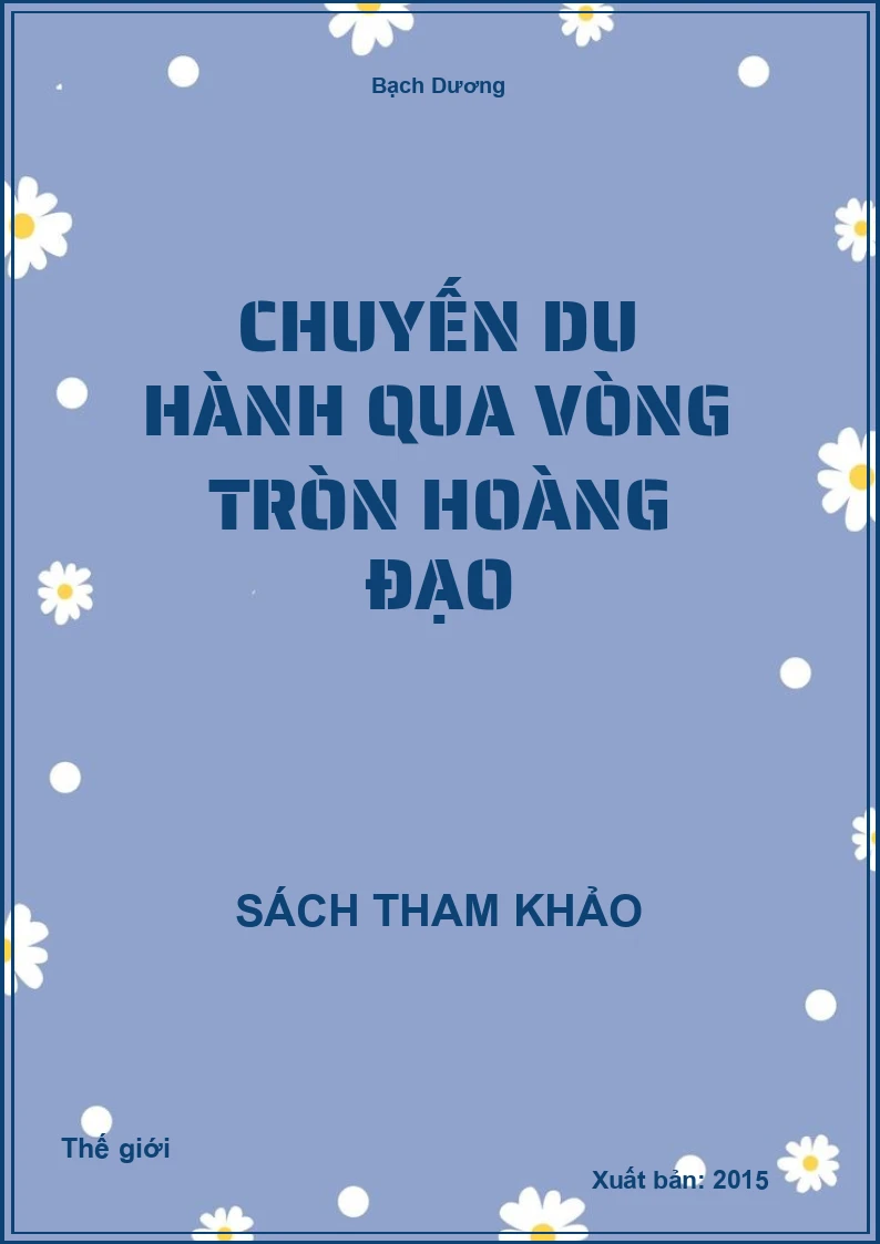 Chuyến du hành qua vòng tròn hoàng đạo