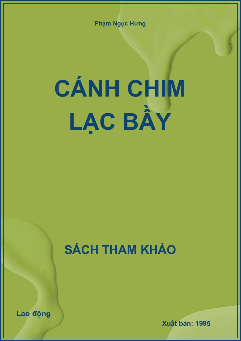 Cánh chim lạc bầy