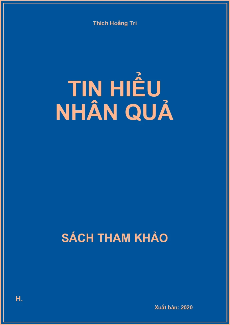Tin Hiểu Nhân quả
