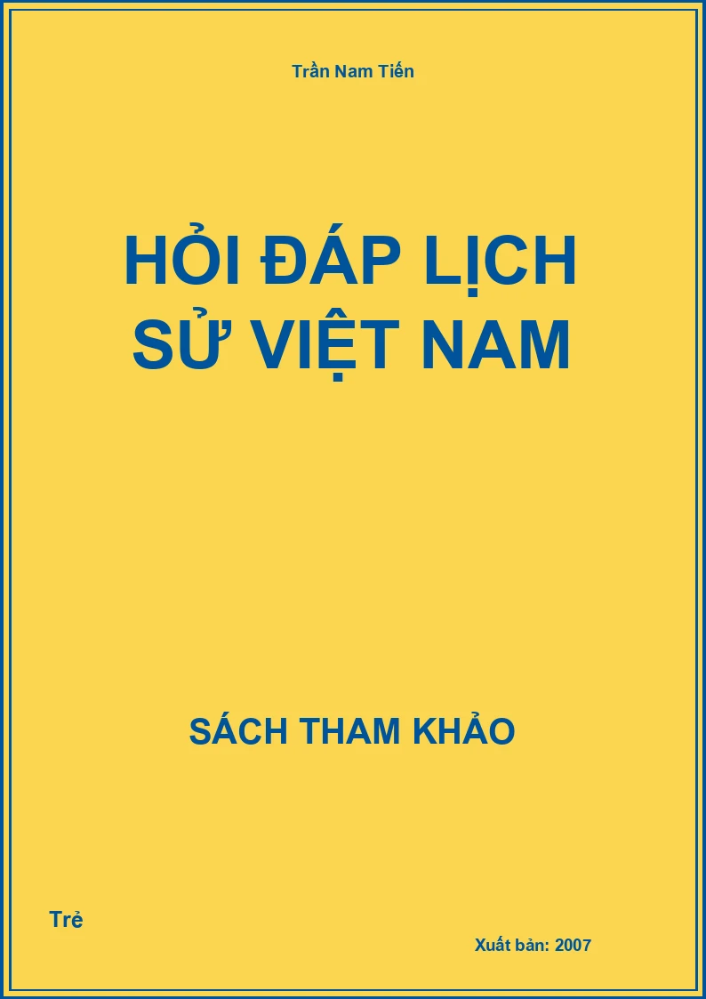 Hỏi đáp lịch sử việt Nam