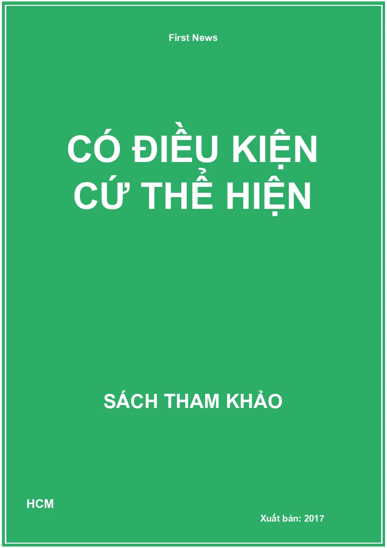 Có điều kiện cứ thể hiện