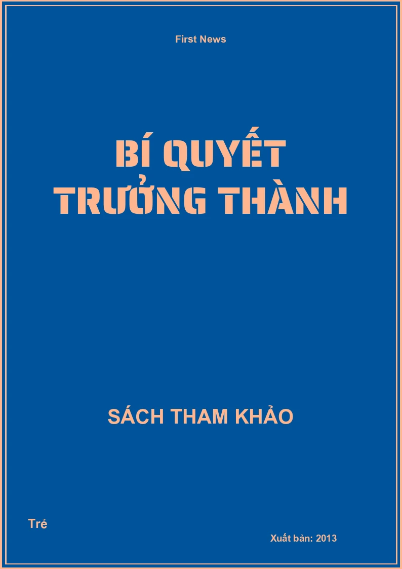 Bí quyết trưởng thành