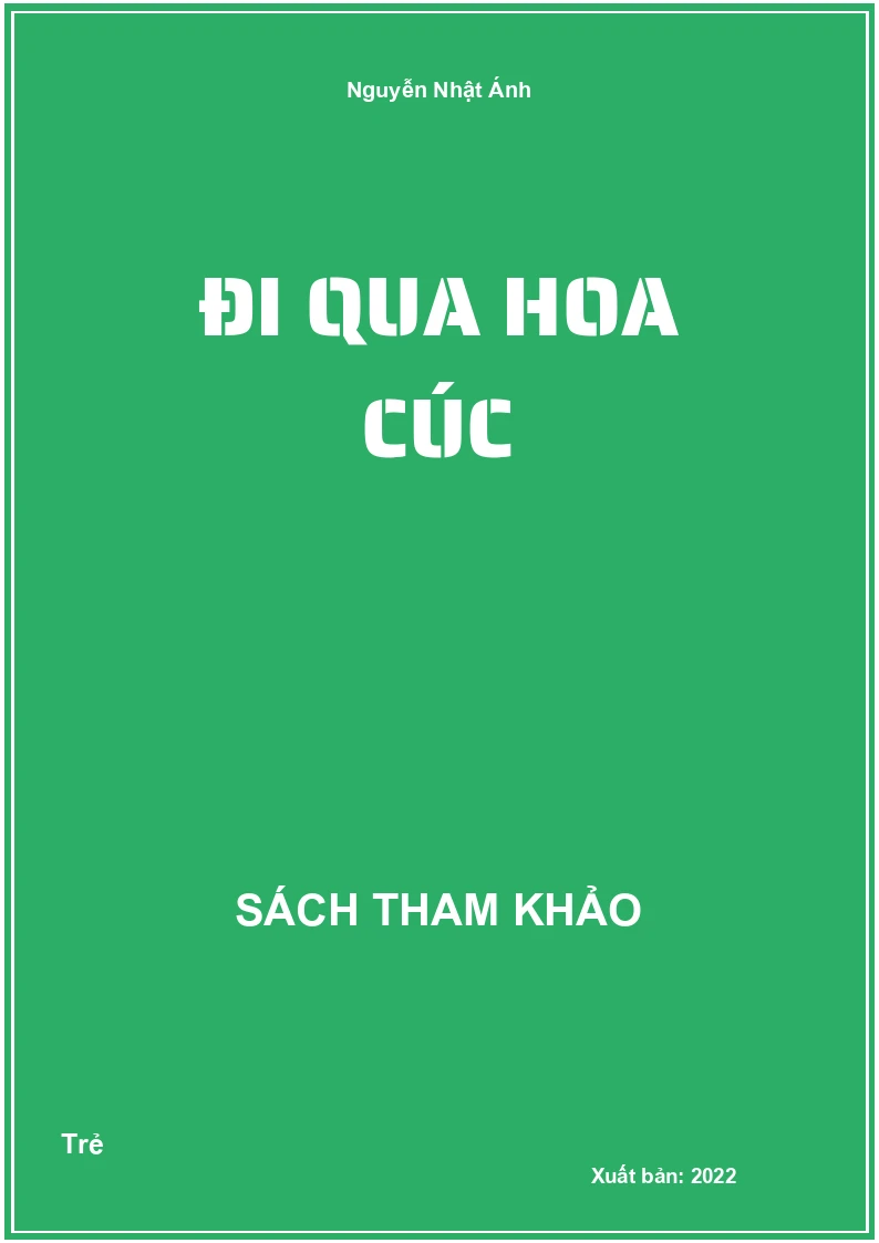 Đi qua hoa cúc