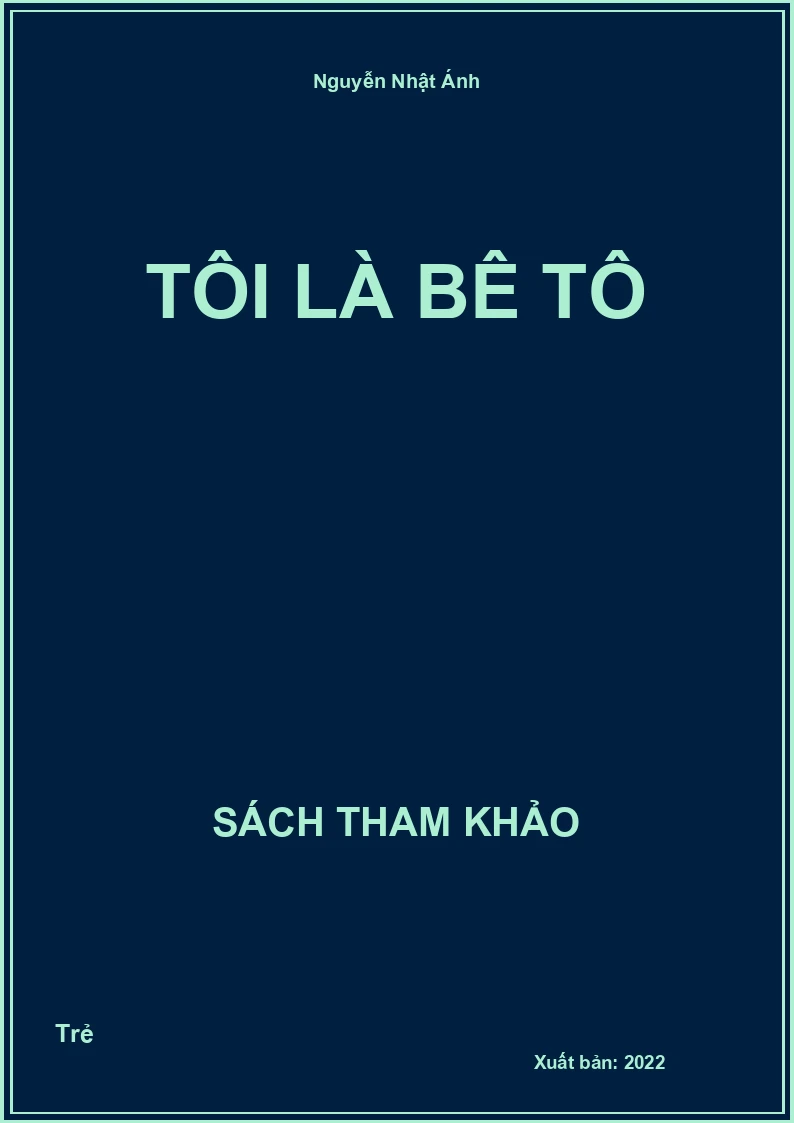 Tôi là Bê tô