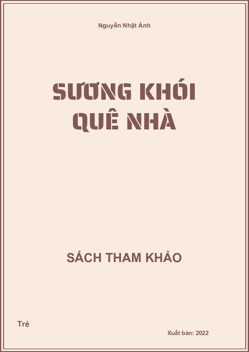 Sương khói quê nhà