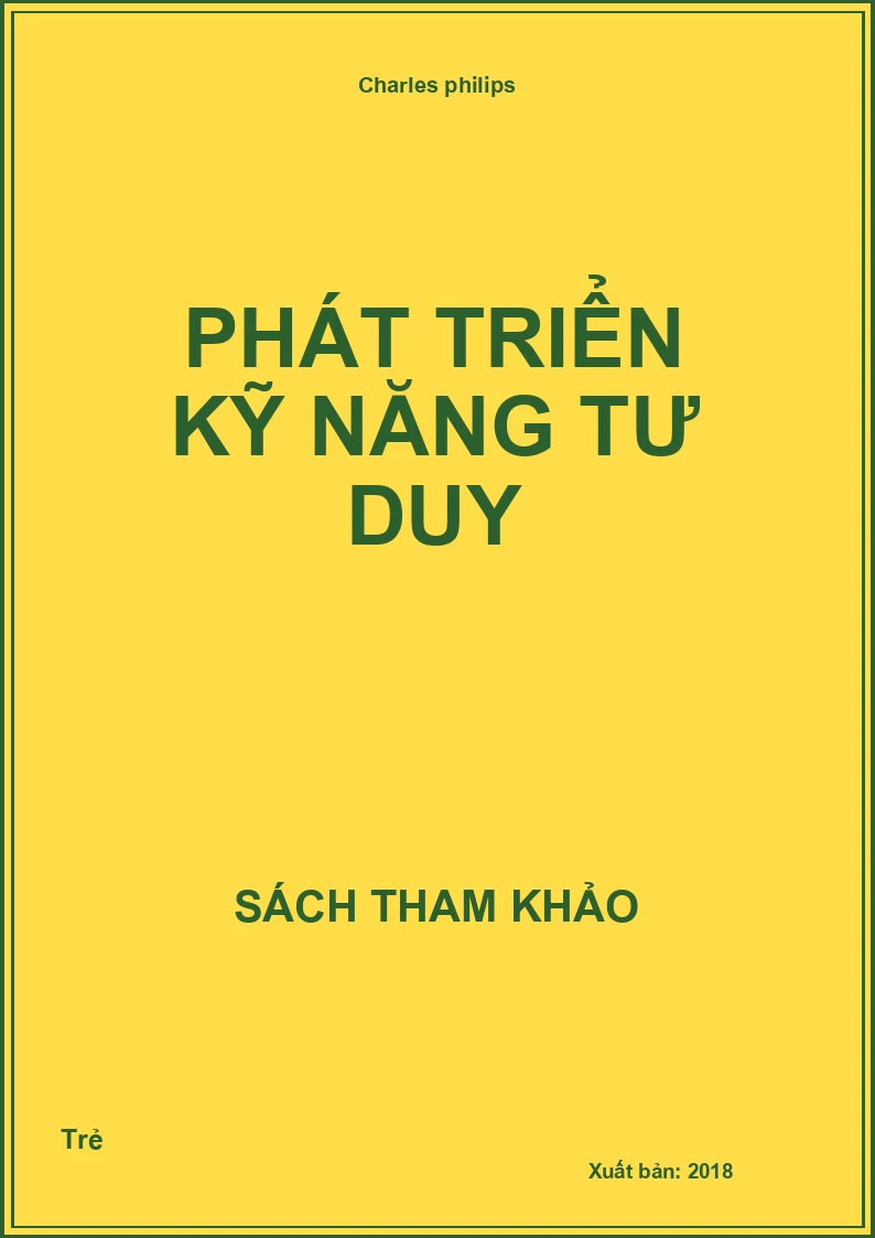 Phát triển kỹ năng tư duy
