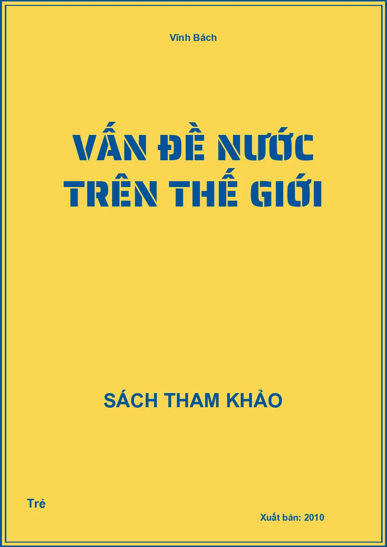 Vấn đề nước trên thế giới