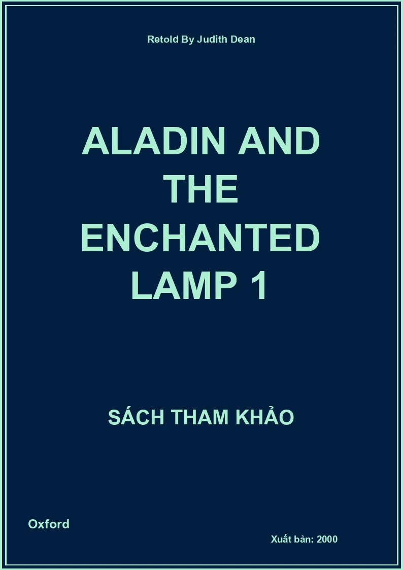 Aladin And The Enchanted Lamp 1