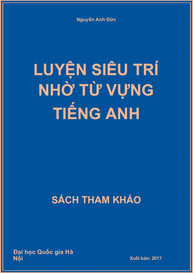 Luyện siêu trí nhờ từ vựng tiếng anh