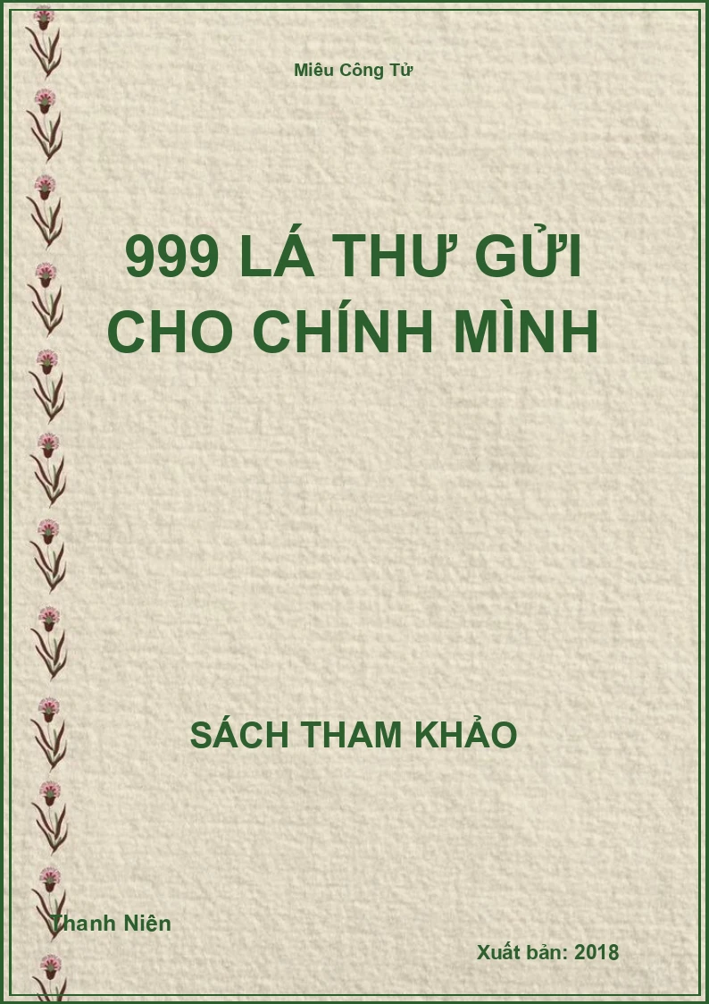 999 lá thư gửi cho chính mình