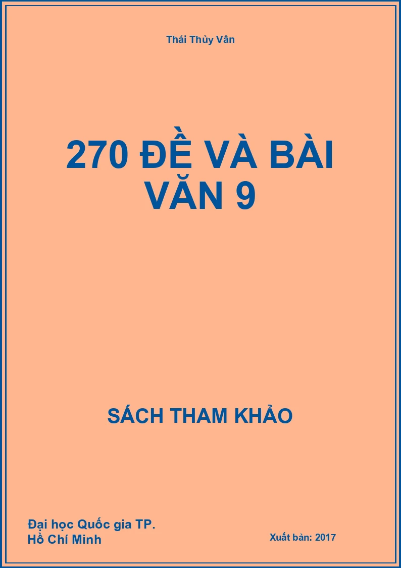 270 đề và bài văn 9