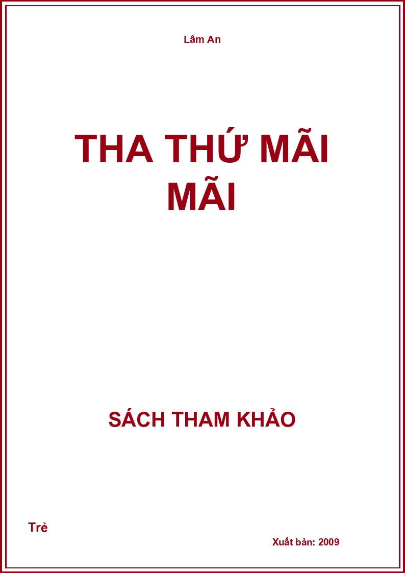 Tha thứ mãi mãi