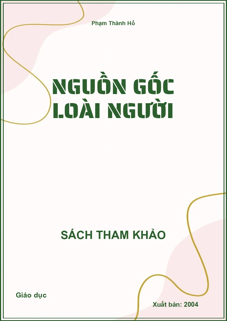 Nguồn gốc loài người