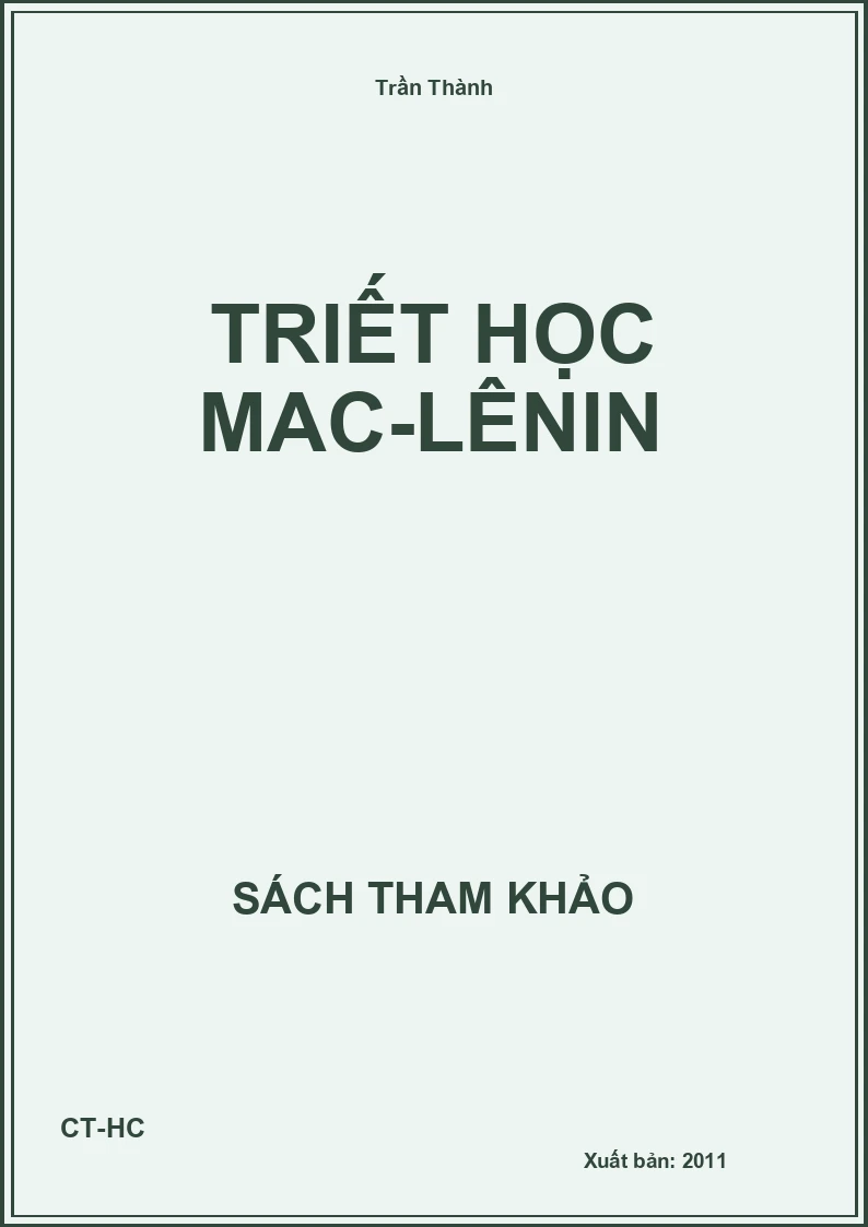 Triết học mac-lênin