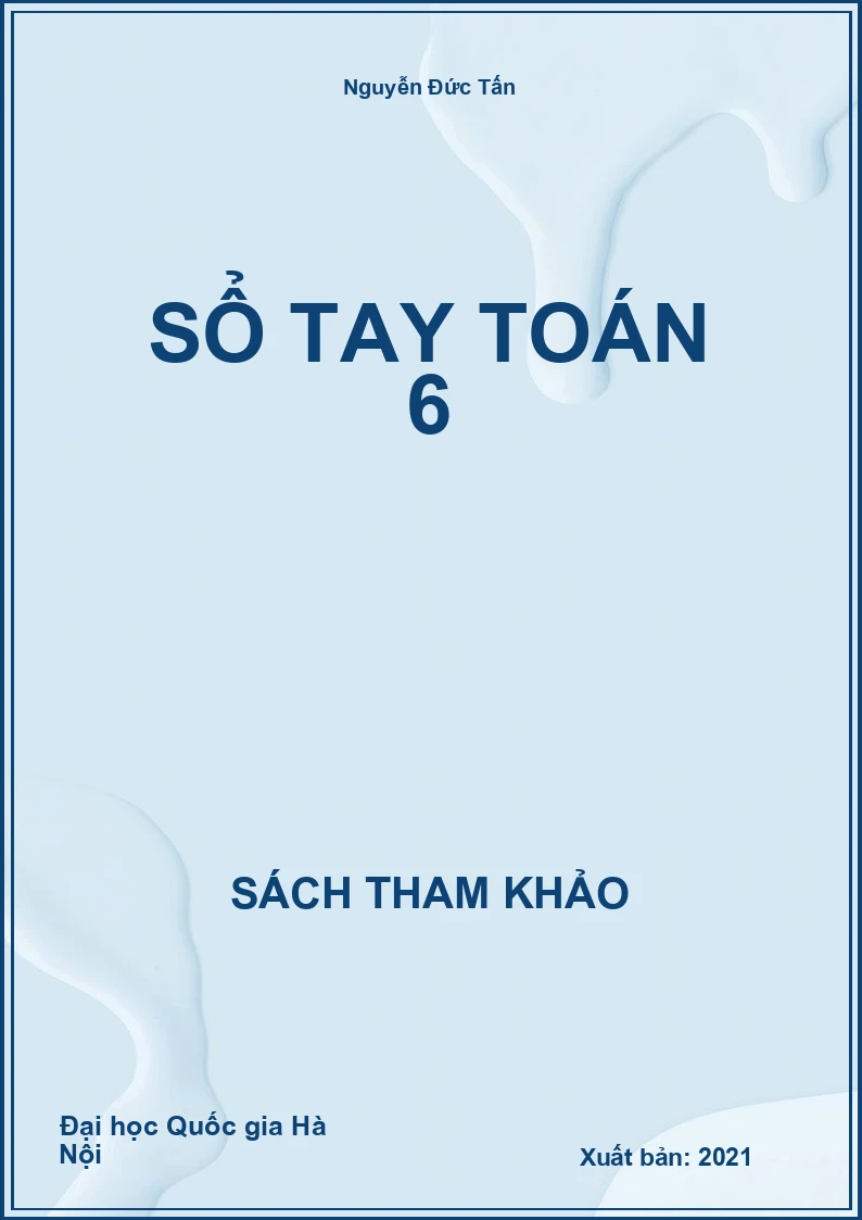 Sổ Tay Toán 6
